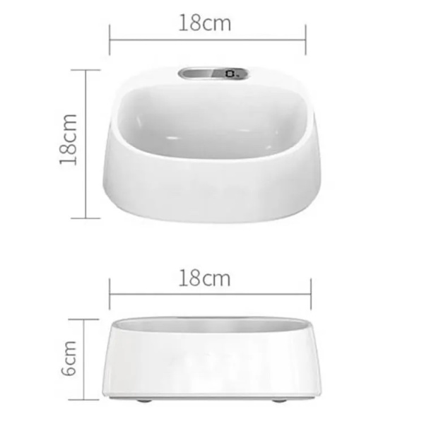 Миска-весы для домашних животных Xiaomi PetKit Smart Weighing Bowl, White (P510)