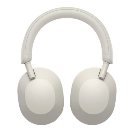 Беспроводные наушники с шумоподавлением Sony (WH-1000XM5) Platinum Silver, белый