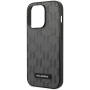 Чехол CG Mobile Karl Lagerfeld PU Saffiano Monogram w Metal logo Hard для iPhone 14 Pro, цвет серый