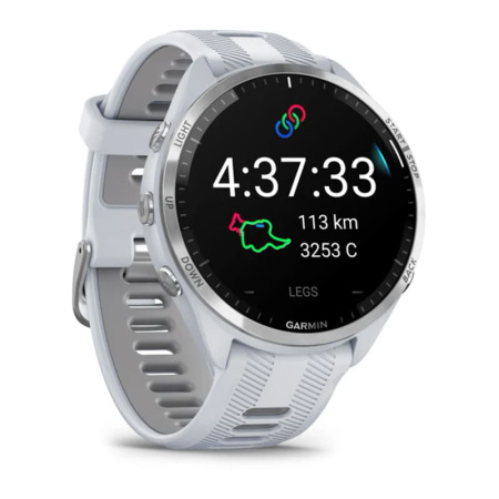 Смарт часы Garmin Forerunner 965 White, титановый белый