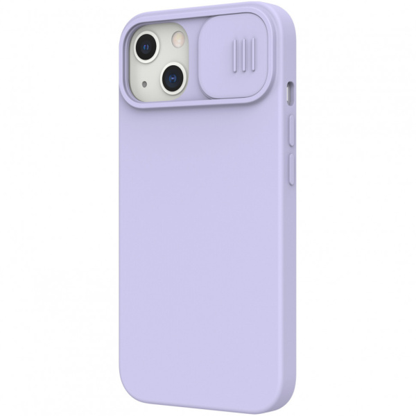 Чехол Nillkin CamShield Silky Silicone для iPhone 13, цвет Фиолетовый (6902048223356)