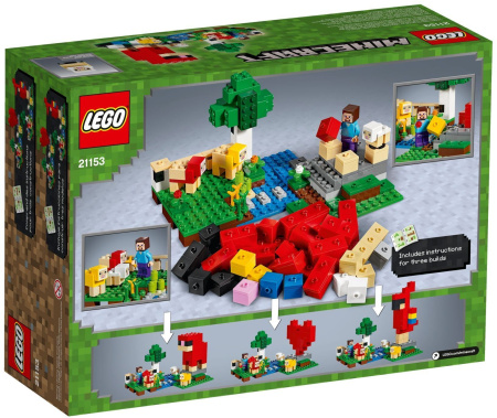 Конструктор LEGO Minecraft - Шерстяная ферма (21153)