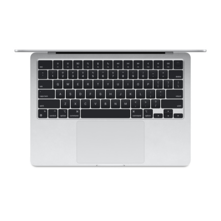 Ноутбук Apple MacBook Air 13" (M3, 8C CPU/8C GPU, 2024), 8 ГБ, 256 ГБ SSD, серебристый (MRXQ3)