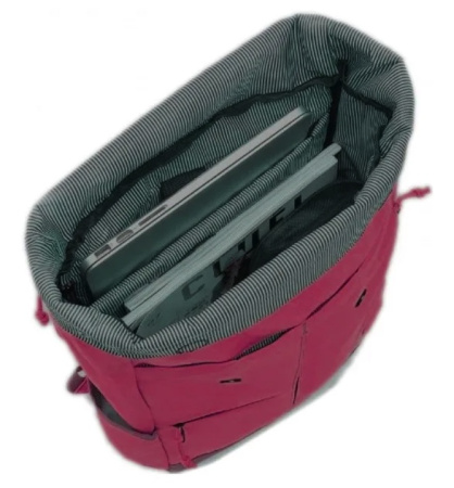 Влагозащищенный рюкзак Xiaomi 90 Points Vibrant College Casual Backpack, Dark Red