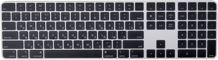 Клавиатура Apple Magic Keyboard с Touch ID Black Черный MMMR3