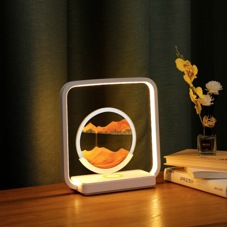 Декоративный ночник Quicksand Table Lamp, Желтый