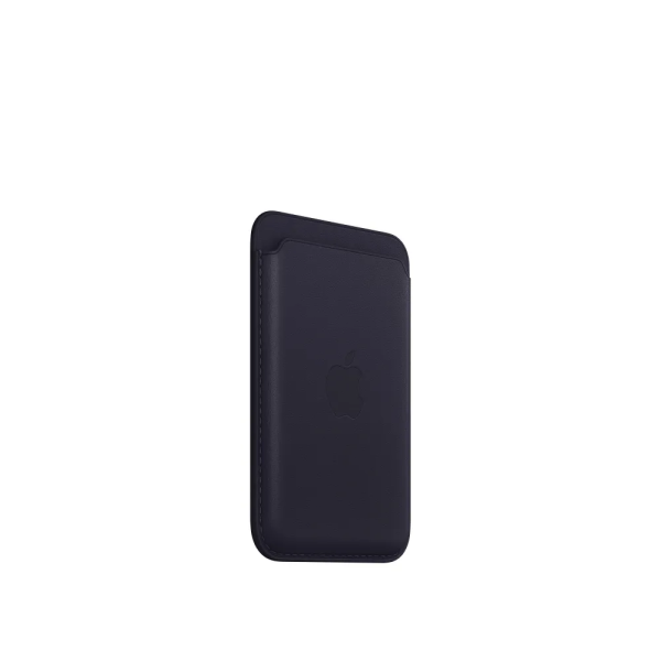 Чехол-бумажник Apple iPhone Leather Wallet MagSafe Ink MPPW3