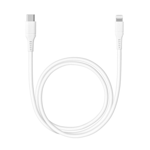 Кабель Deppa Data Cable [Lightning - USB-C] 60W 120см, Белый (72231)