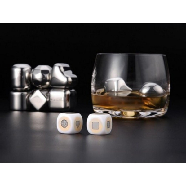 Охлаждающие камни для виски Circle Joy Ice Cubes CJ-BK02 6шт