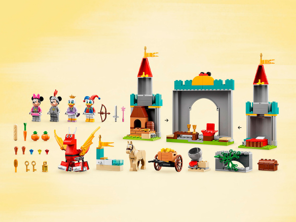 Конструктор LEGO Classic - Микки и его друзья — защитники замка (10780)