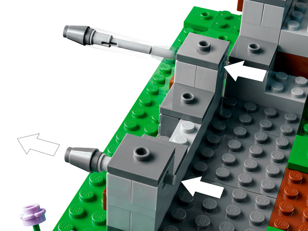 Конструктор LEGO Minecraft - Застава меча (21244)