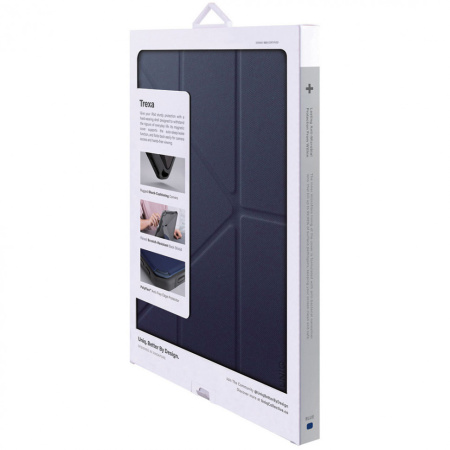 Чехол Uniq Trexa Anti-microbial для iPad 10.2" (2019/20/21), цвет Синий (PD10.2GAR-TRXBLU)