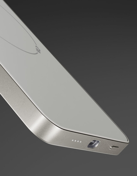 Внешний аккумулятор VLP Diamond Energy MagSafe 5000 mAh, Натуральный титан (1044002)