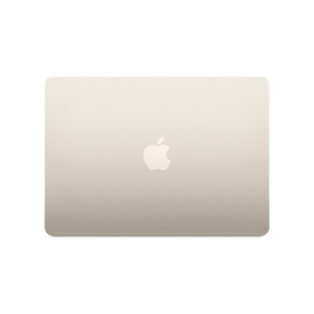 Ноутбук Apple MacBook Air 13" (M3, 8C CPU/8C GPU, 2024), 8 ГБ, 256 ГБ SSD, «сияющая звезда» (MRXT3)