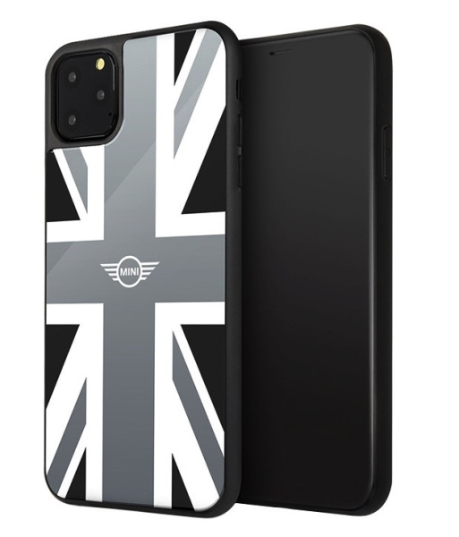 Чехол CG Mobile MINI Tempered glass Union Jack Hard для iPhone 11 Pro Max, цвет Серебристый (MIHCN65TGUJSI)