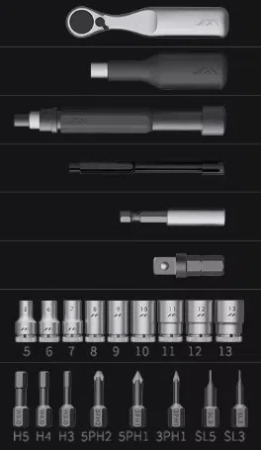 Набор отверток Xiaomi Jimi Precision Screwdriver Set FM3 100 в 1
