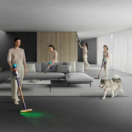 Вертикальный пылесос Dyson Gen 5 Detect Absolute SV23 Prussian Blue/Copper