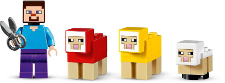 Конструктор LEGO Minecraft - Шерстяная ферма (21153)