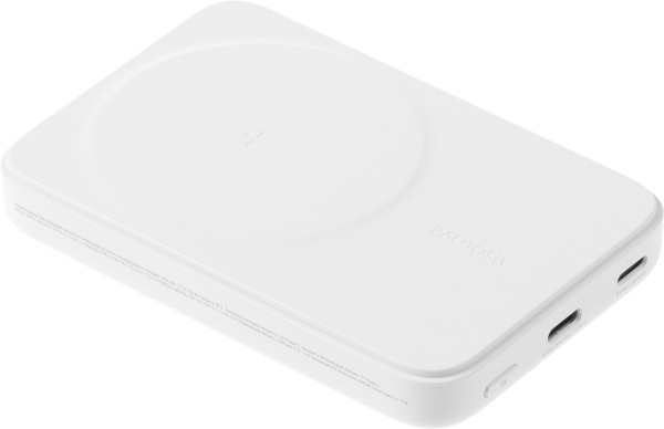 Внешний аккумулятор Power Bank SOLOVE 5000mAh Magnetic MagSafe 20W (W12 White), белый
