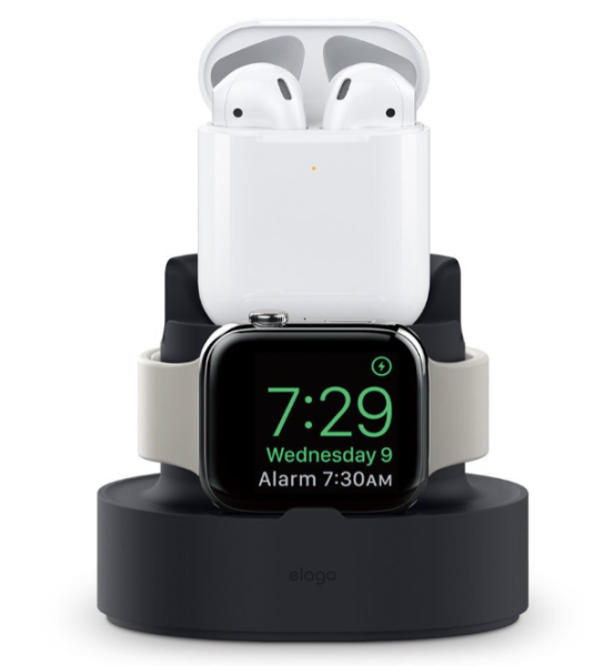 Док-станция Elago Mini Charging Hub для AirPods Pro/Apple Watch/iPhone, цвет Черный (EST-DUOPRO-BK)
