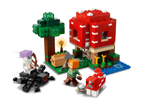 Конструктор LEGO Minecraft - Грибной дом (21179)