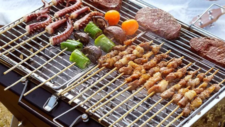 Портативный гриль-мангал Xiaomi Chao Portable Barbecue Grill (YC-SKL01)