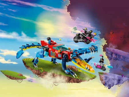 Конструктор LEGO DREAMZzz - Автомобиль-крокодил (71458)