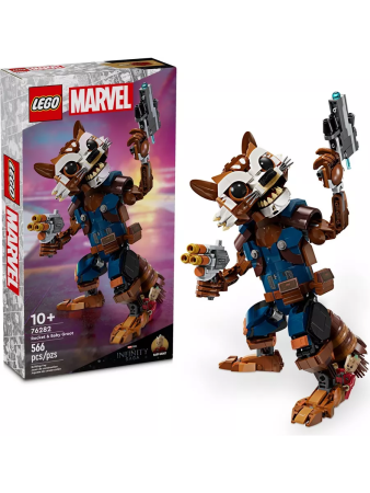 Конструктор LEGO Marvel Super Heroes - Ракета и малыш Грут (76282)