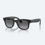 Умные очки Ray-Ban Smart Glasses Wayfarer Matte Black/Polar Gradient Graphite, RW4006, размер М, Монохромные, без автозатемнения, поляризационные
