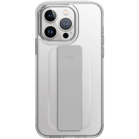 Чехол Uniq Heldro Mount + Band для iPhone 14 Pro Max, цвет Прозрачный (Clear)