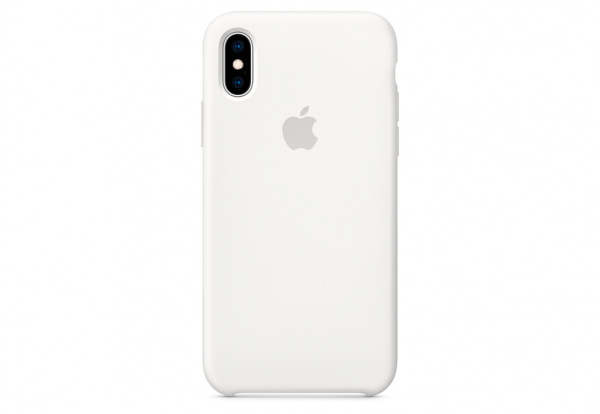 Чехол Silicone Case для iPhone XS Max White, цвет Белый