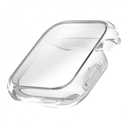 Чехол Uniq для Apple Watch 38/40/41 mm Garde Transparent, прозрачный (41MM-GARCLR)