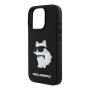 Чехол Karl Lagerfeld 3D Rubber NFT Choupette Black для iPhone 16 Pro Max, черный