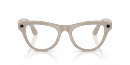 Умные очки Ray-Ban Smart Glasses Skyler Shiny Chalky Gray / Transition Sapphire, RW4010, размер L