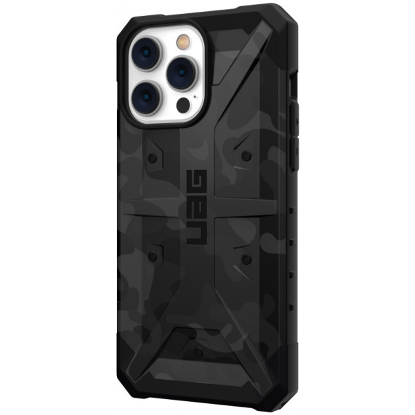 Чехол UAG Pathfinder SE Series для iPhone 14 Pro Max, цвет Черный камуфляж (Black Midnight Camo) (114059114061)