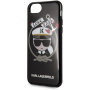 Чехол Lagerfeld для iPhone 7/8/SE TPU collection Karl sailor Hard Black, цвет Черный (KLHCI8KSB)