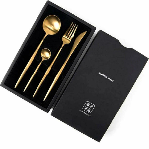 Набор столовых приборов Maison Maxx Stainless Steel Cutlery Set CYZ-001J Gold