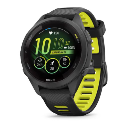 Смарт часы Garmin Forerunner 265S Black, черный