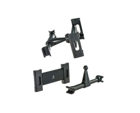 Автомобильный держатель на подголовник сиденья для планшетов Baseus Black SeatCar Mount Holder (Черный)