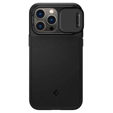 Чехол Spigen для iPhone 14 Pro Max - Optik Armor (MagFit), Черный