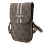 Guess для смартфонов сумка Wallet Bag 4G Stripes Brown (GUWBP4RPSW)