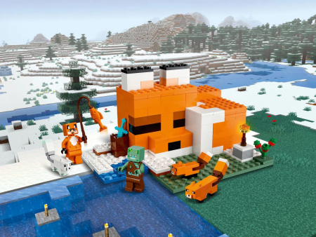 Конструктор LEGO Minecraft - Лисья хижина (21178)