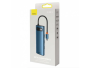 Хаб Baseus Metal Gleam Series 8-in-1 Multifunctional Type-C HUB Docking Station 30Hz Version, Синий (WKWG000103)