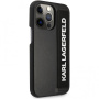Чехол CG Mobile Karl Lagerfeld PU with Elastic Strap Hard для iPhone 13 Pro, цвет Черный (KLHCP13LSTKLBK)
