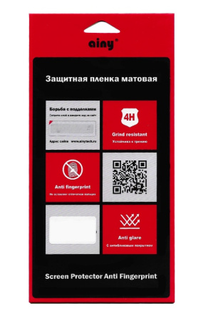 Ainy защитная пленка Apple iPhone XR передняя матовая