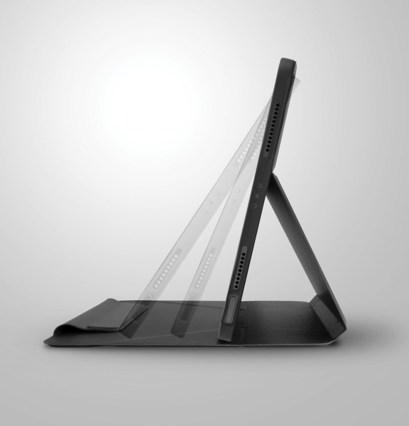 Чехол Uniq Ryze 360 Light Black для iPad Pro 13 (2024), черный