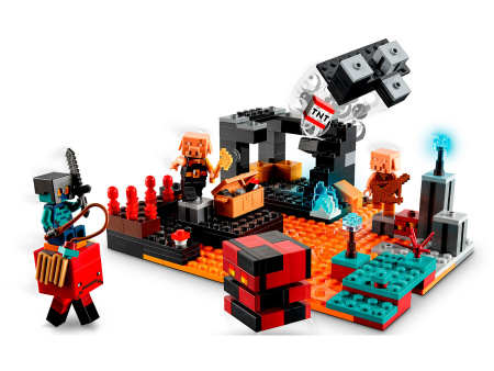 Конструктор LEGO Minecraft - Бастион Нижнего мира (21185)