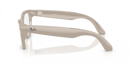 Умные очки Ray-Ban Smart Glasses Skyler Shiny Chalky Gray / Transition Sapphire, RW4010, размер L