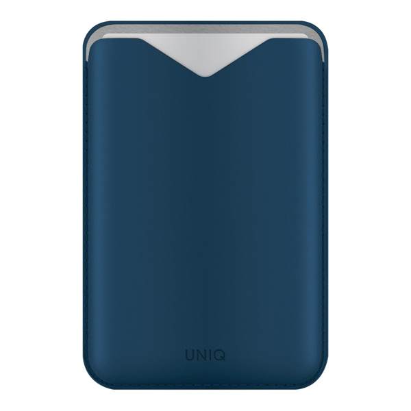 Картхолдер Uniq Lyden EVO Magnetic cardholder with Stand Steel Blue