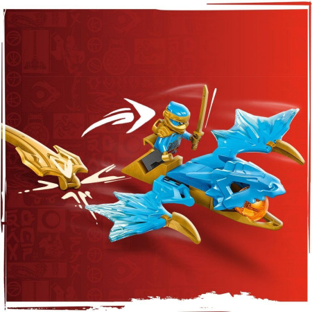 Конструктор LEGO Ninjago - Атака восходящего дракона Ния - Лего Ниндзяго (71802)